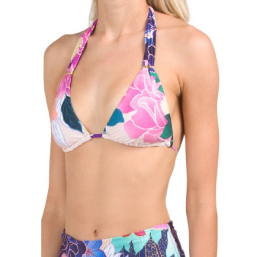Trina Turk Multicolor Floral Bikini